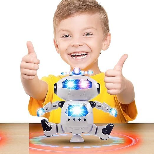 Dancing Robot with 3D Lights and Music, Multi Color