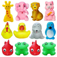 12 PCS OF PVC TOY FOR KIDS