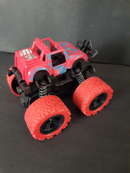 Monster Plastic Toy Trucks Suspension Wheels